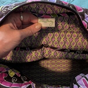 Vera Bradley Purple Punch Duffle Bag